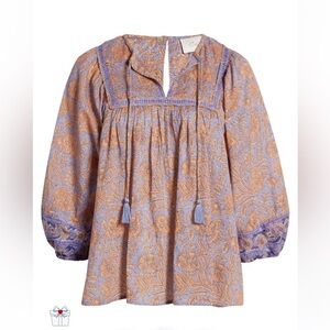 Cleobella  Amarillis Split-Neck Blouse large